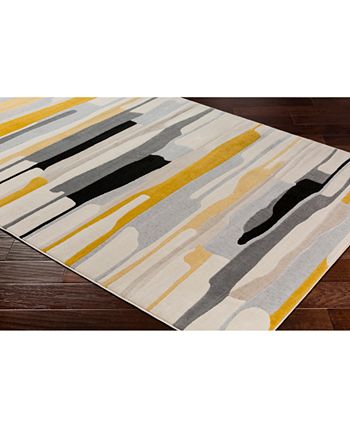 Surya - City CIT-2340 Mustard 5'3" x 7'3" Area Rug