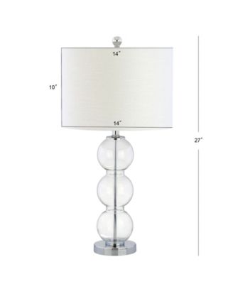 Bella Glass Triple-Sphere LED Table Lamp - Set of 2