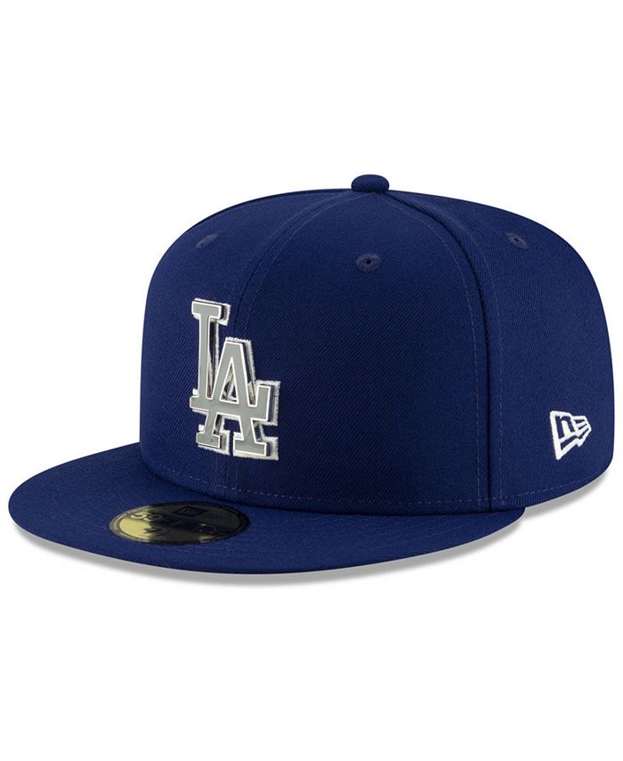 New Era Los Angeles Dodgers Metal & Thread 59FIFTY-FITTED Cap - Macy's