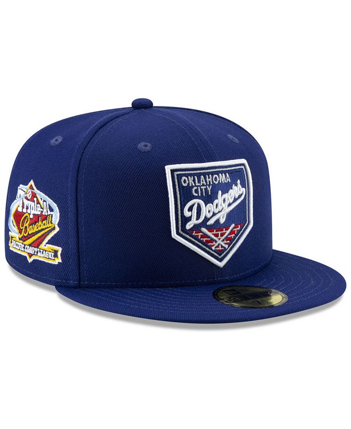 New Era Oklahoma City Dodgers League Patch 59FIFTY-FITTED Cap - Macy's