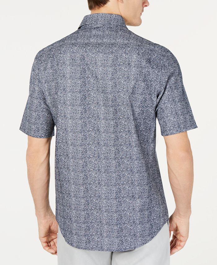 Alfani Men's Flection Print Shirt, Created for Macy's - Macy's