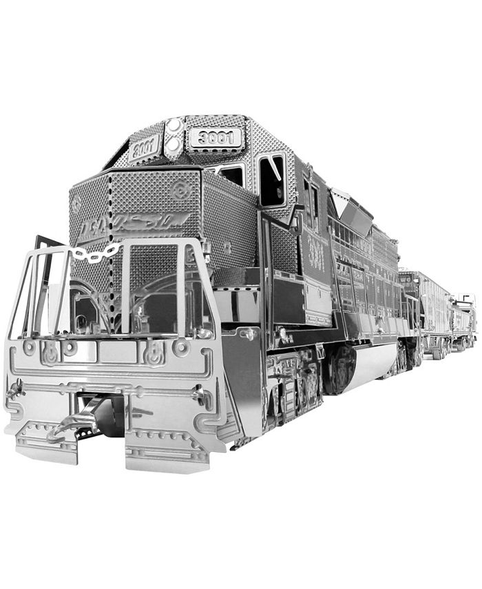 Fascinations Metal Earth 3D Metal Model Kit - Freight Train Box Set ...