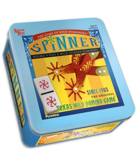 Детские игрушки Puremco Spinner Dominoes 66-Piece Tile Game, Ages 6+