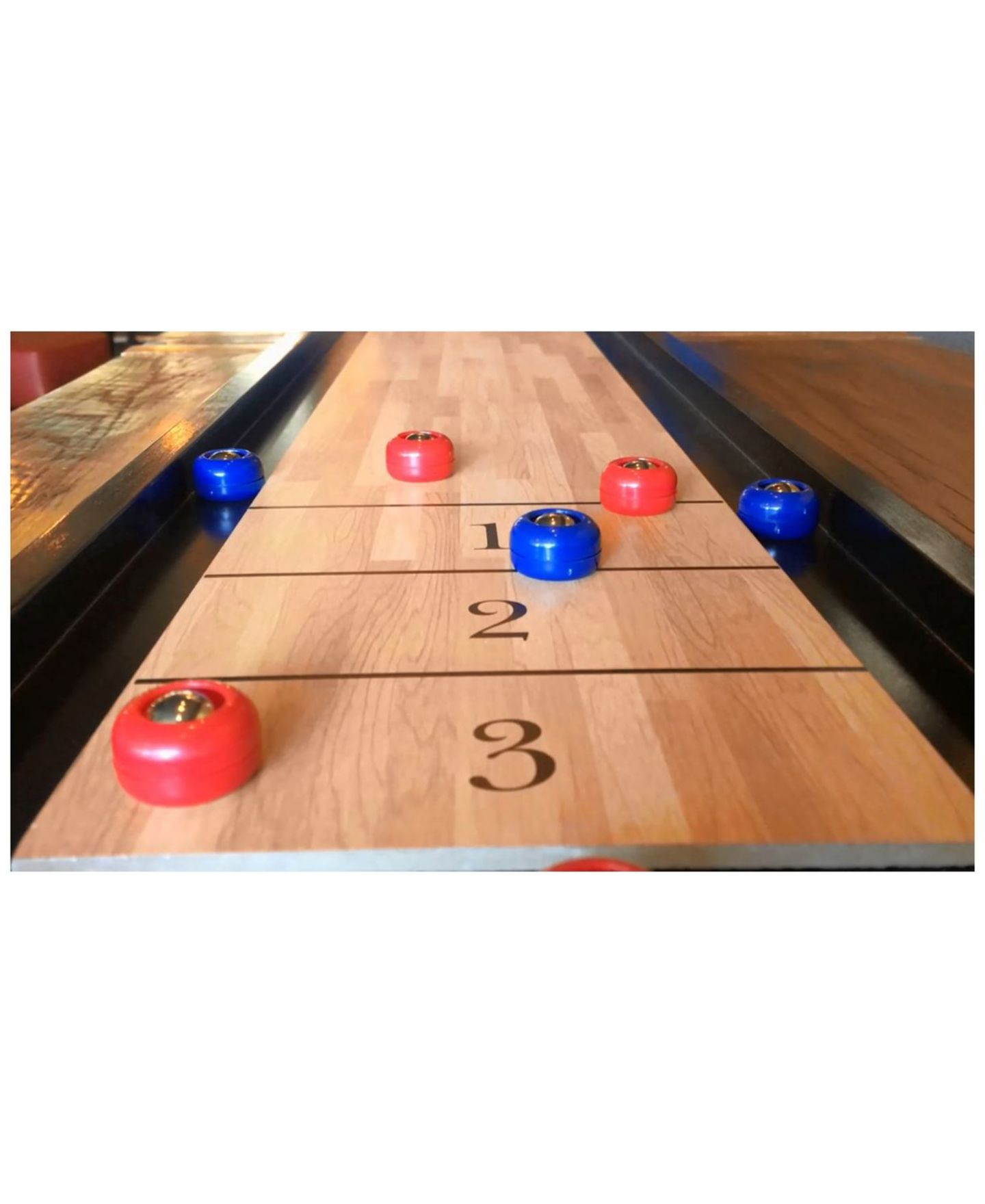 Детская настольная игра Front Porch Classics Tabletop Shuffleboard Board Game, от 8 лет — фото 2