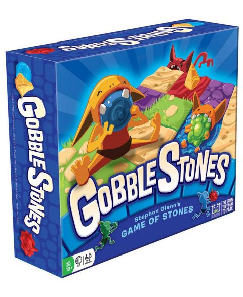 Семейная настольная стратегия R&R Games Gobblestones, 100 деталей, от 10 лет