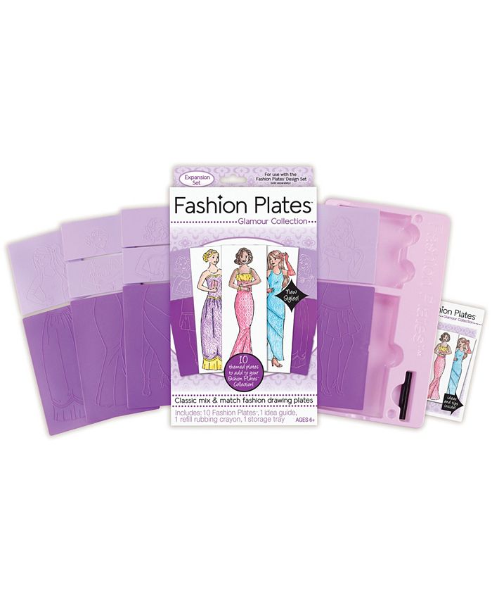 Fashion Plates Glamour Collection Expansion Set Macy's