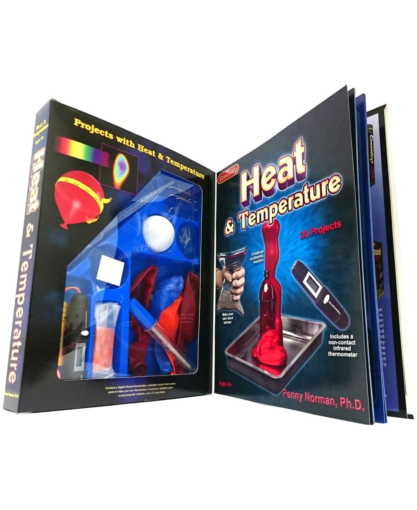 Детские игрушки Areyougame Heat and Temperature 30 Projects Science Kit, Ages 8+ — фото 1