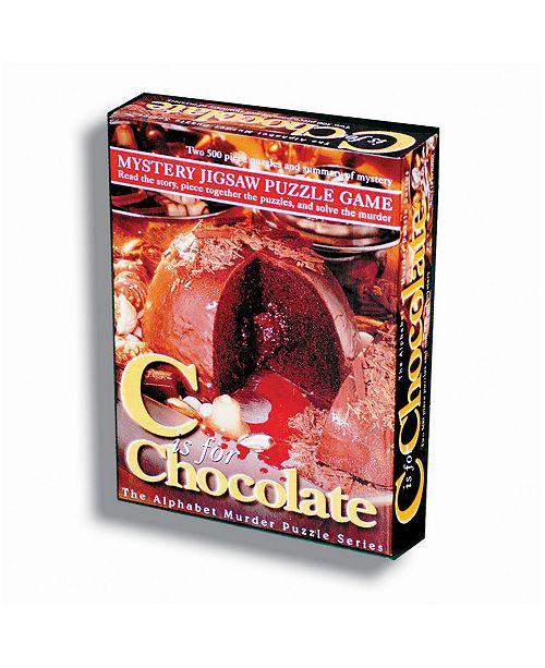 TDC Games C is for Chocolate Murder Mystery Jigsaw Puzzle ...