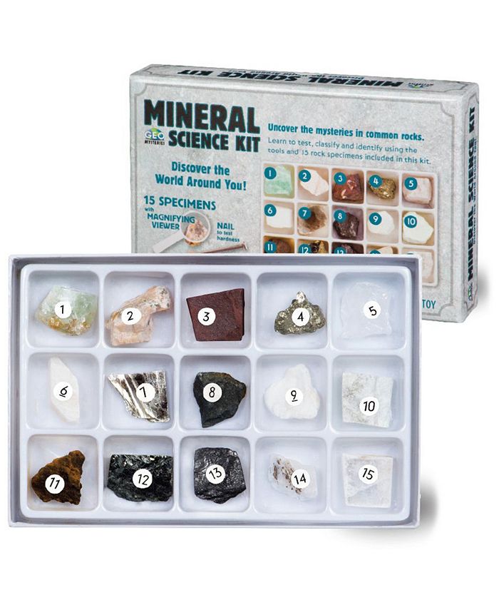 Mineral science kit clearance