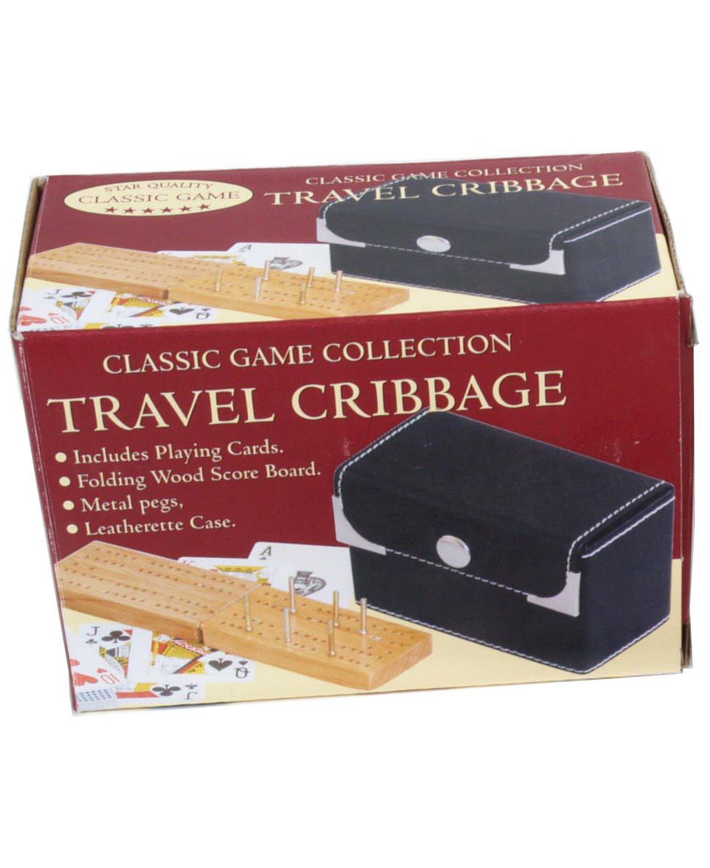 Детская игрушка John N. Hansen Co. Travel Folding Cribbage Game, Ages 9+ — фото 1