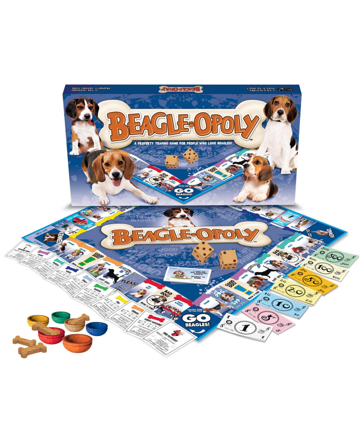Детская игрушка MasterPieces Puzzles Beagle-opoly — фото 1