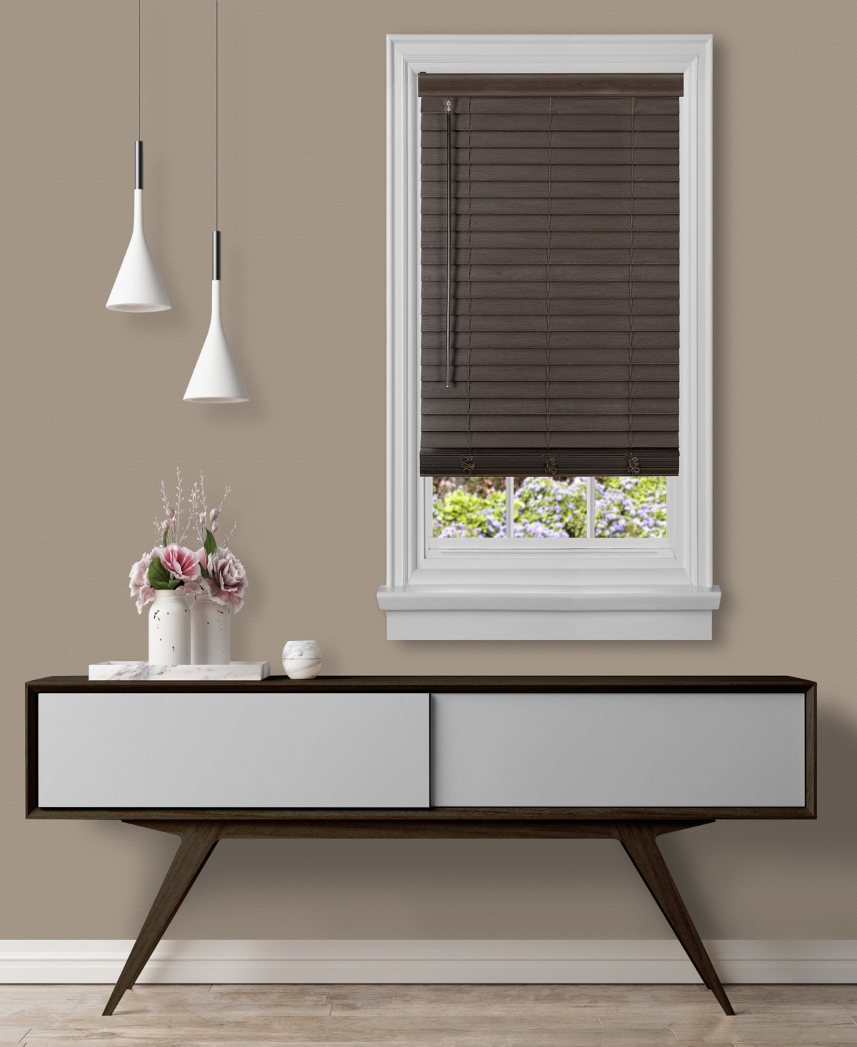 Achim Gii Madera FalsaCordless Faux-Wood 2