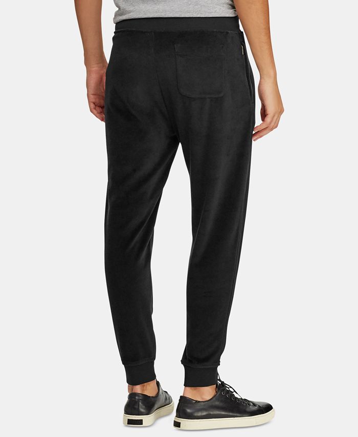 ralph lauren velour joggers