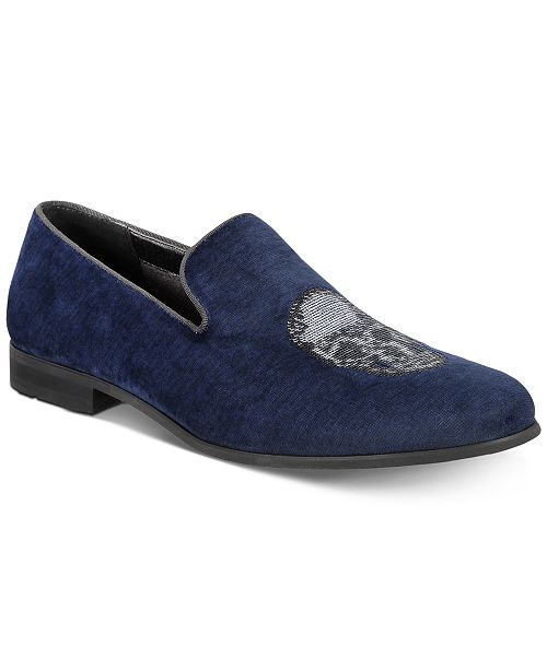 INC International Concepts INC Men's Nova Velvet Slippers, Created for