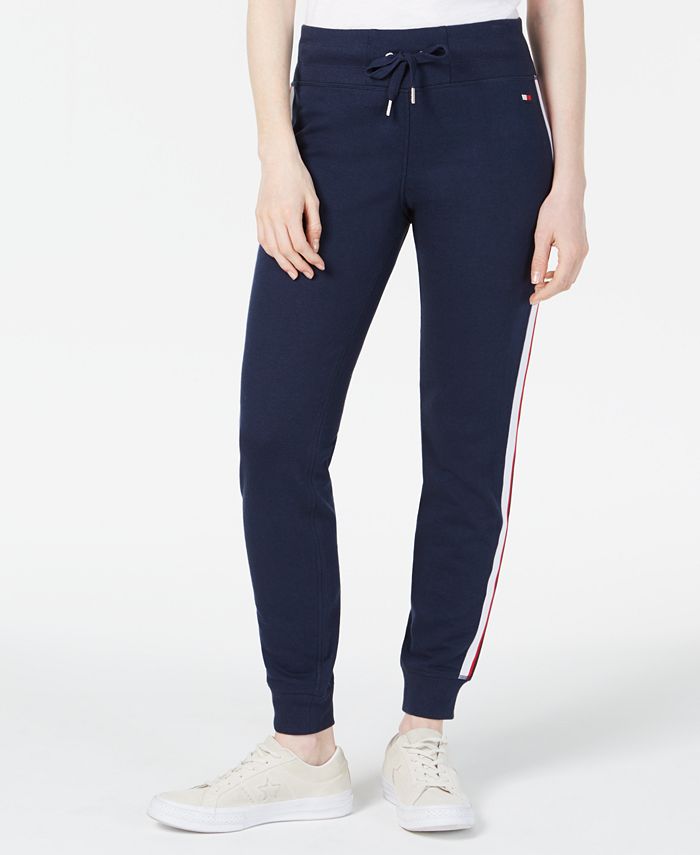 Tommy Hilfiger Side-Striped Joggers, Created for Macy's & Reviews ...