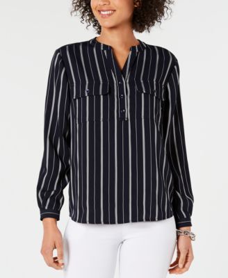 macys petite charter club tops