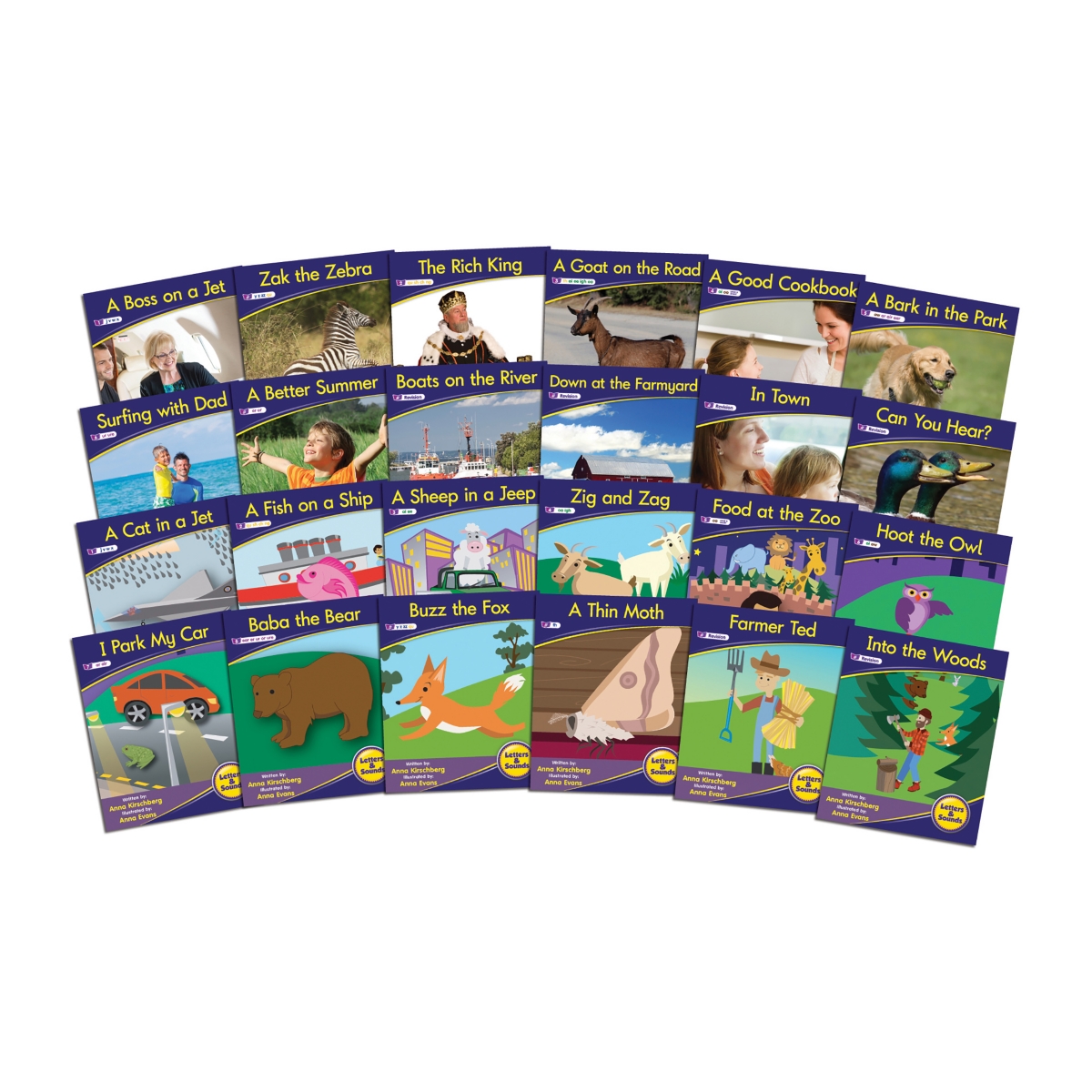 Junior Learning Kids' Phonics Readers Fiction Learning Set In Multi