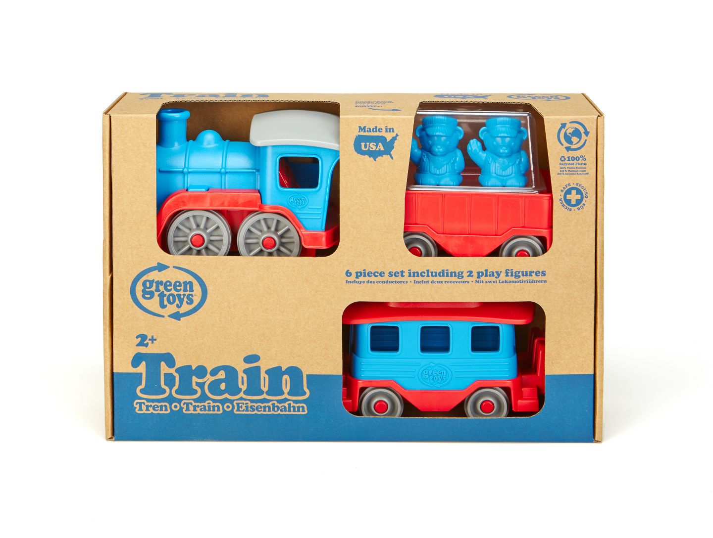 Детские игрушки Green Toys Train Set — фото 2