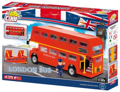 COBI Action Town London Bus 435 Piece Construction Blocks Building Kit