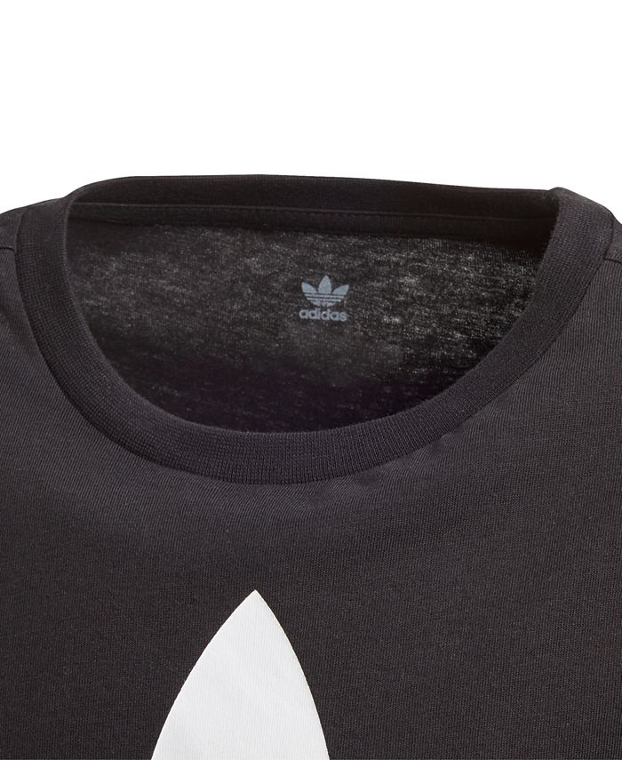 adidas - Big Boys Logo-Print Cotton T-Shirt