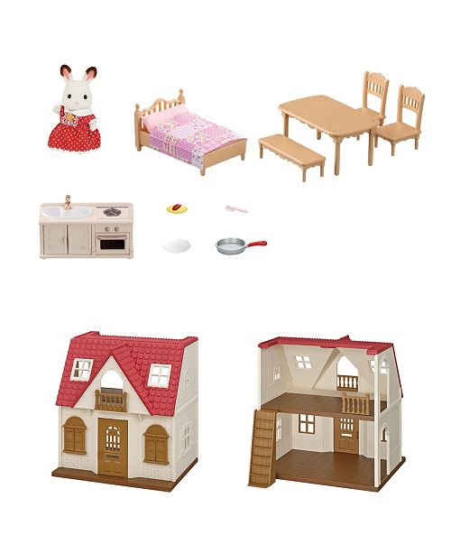 Calico Critters Red Roof Cozy Cottage Reviews Home Macy S