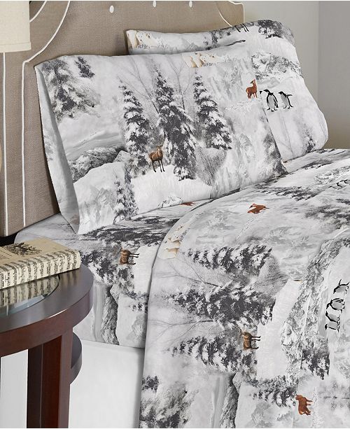 king size bed flannel sheets