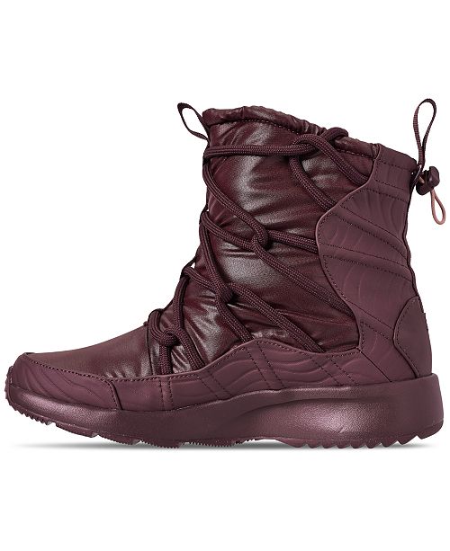 Nike Women's Tanjun High Rise High Top Sneaker Boots from Finish Line ...