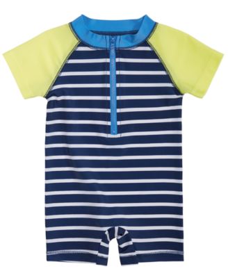 baby boy swim romper