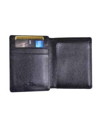 Men's Saffiano Money Clip Wallet