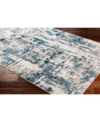 Quatro QUA-2303 Denim 6'7" x 9'6" Area Rug
