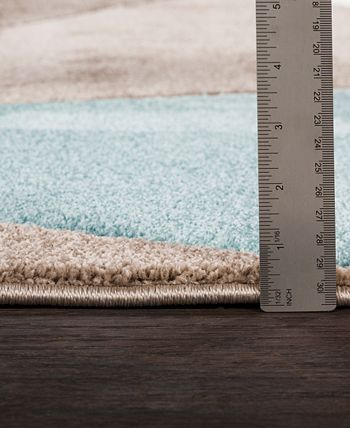 Surya - Santa Monica SAC-2304 Taupe 7'10" x 10'3" Area Rug