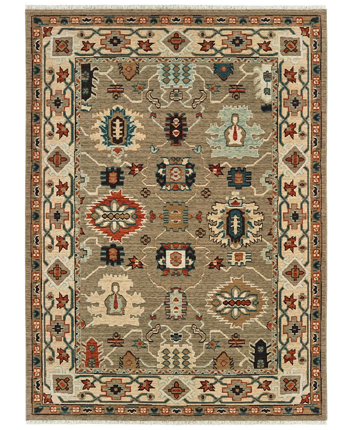 Oriental Weavers - Anatolia 530U3 Tan/Ivory 7'10" x 10'10" Area Rug