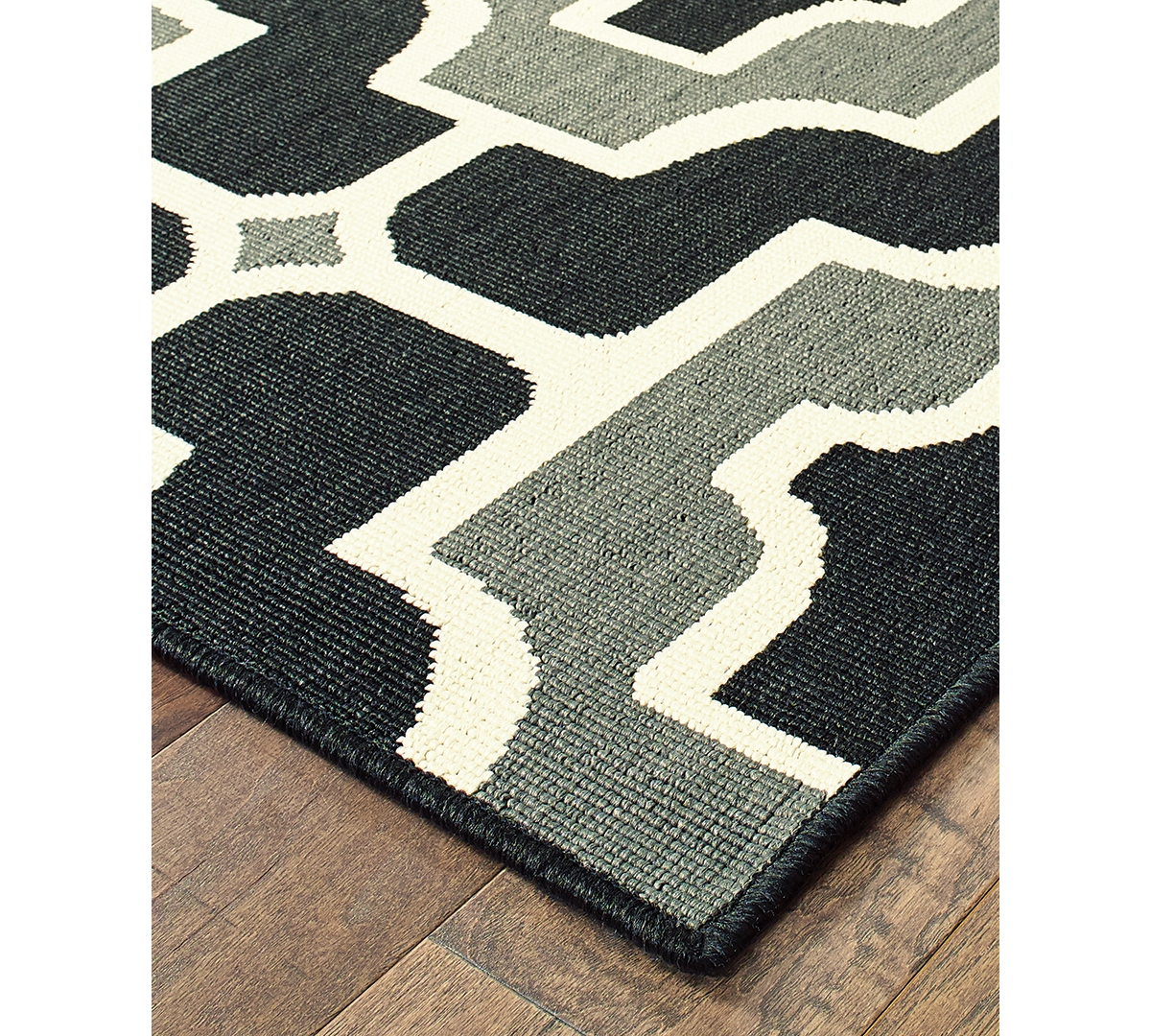 Oriental Weavers Marina 1491ZGray Indoor/Outdoor Area Rug -Grey