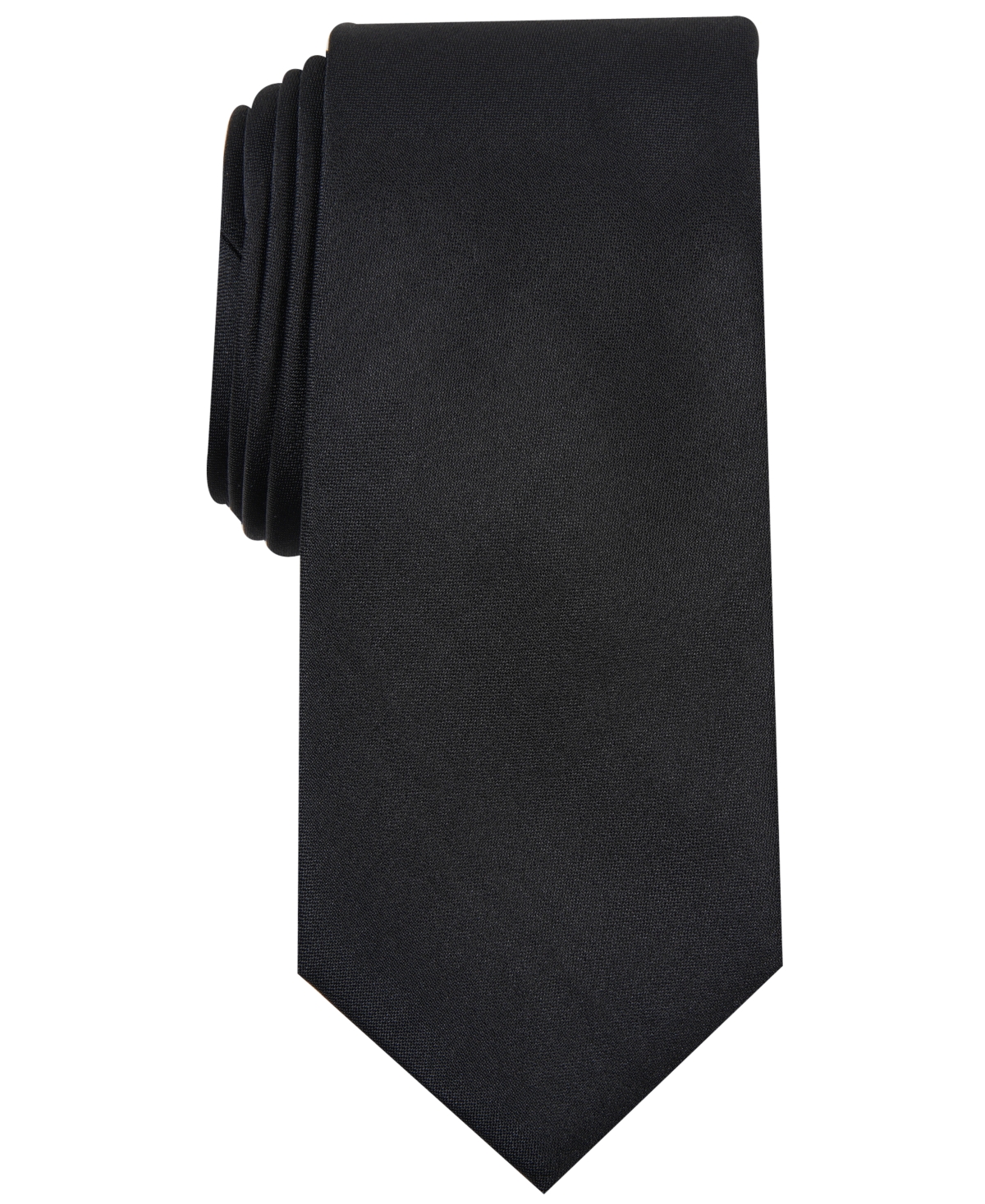 Men's Solid Texture Slim Tie, Created for Macy's - Lt Pink