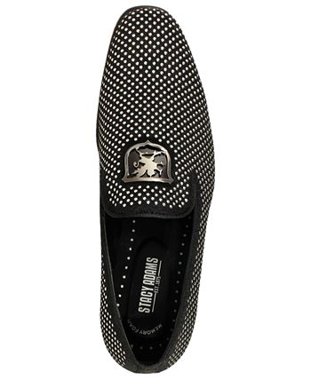 Stacy Adams Men's Swagger Studded Ornament Slip-on Loafer - Macy's