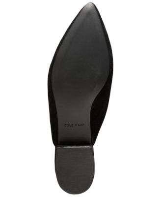 Cole Haan Women's Piper Leather Pointed-Toe Mules - Macy's