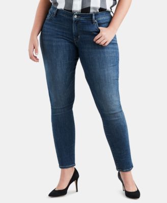 macy's womens plus jeans