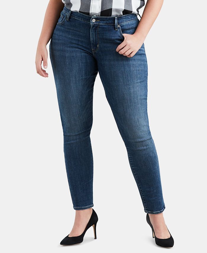 Levi's 711 Plus Size Skinny Jeans - Macy's
