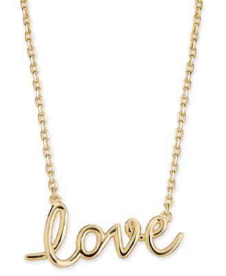 kate spade gold chain