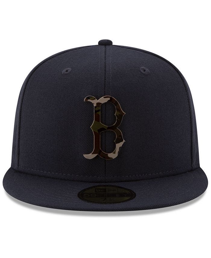 New Era Boston Red Sox Camo Capped 59FIFTYFITTED Cap Macy's