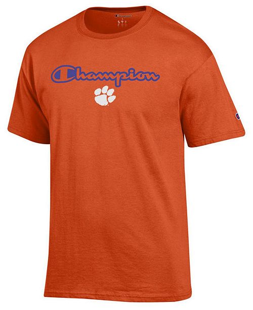 Champion Men S Clemson Tigers Co Branded T Shirt Reviews Sports Fan Shop By Lids Men Macy S