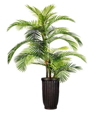 Vintage Home - 105" Tall Palm Tree in Fiberstone Planter