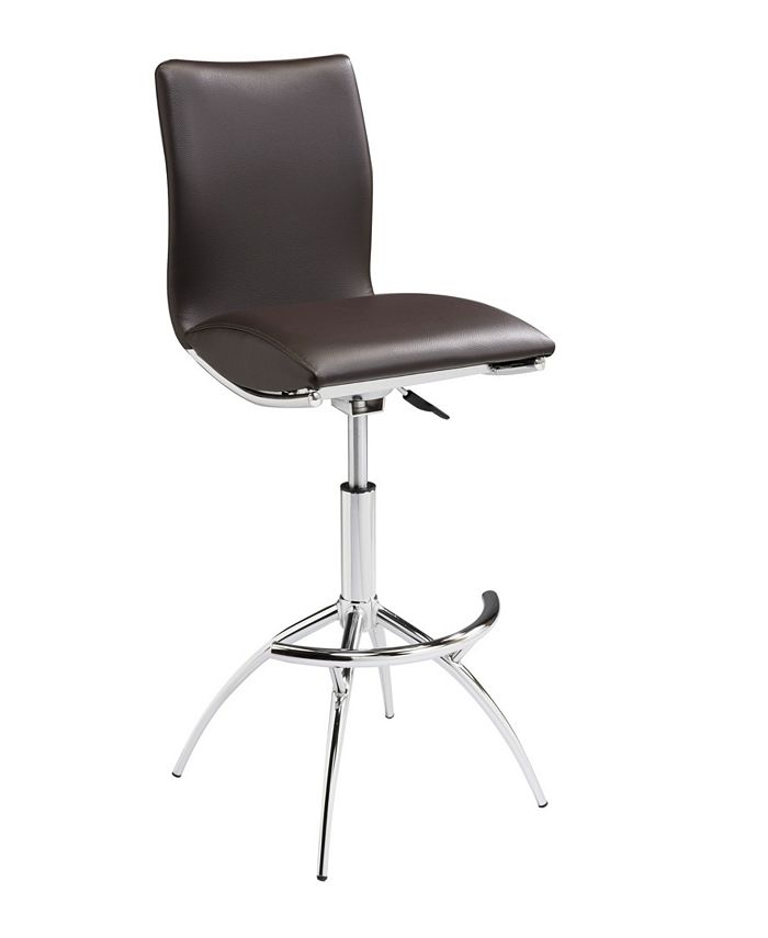 New Spec Inc Modern Leatherette Adjustable Bar Stools Macy's