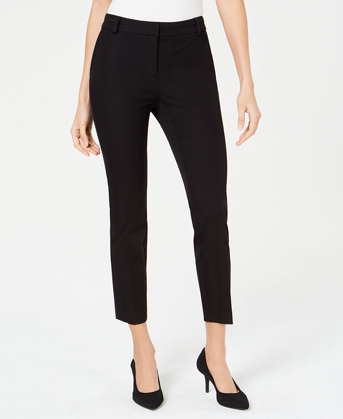 Alfani Petite Bi-Stretch Slim-Leg Pants, Created for Macy's - Macy's