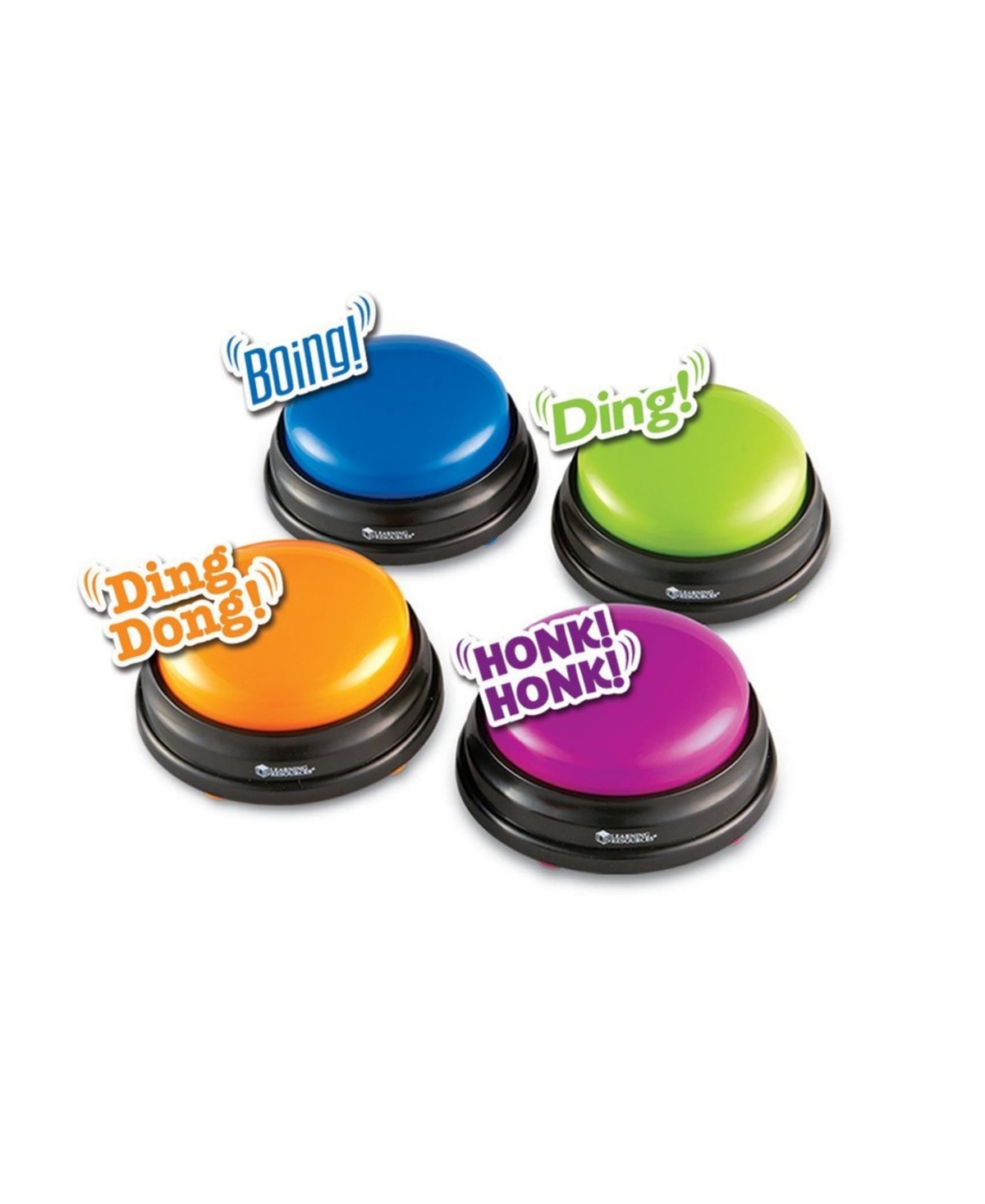 Learning Resources Answer Game Show Buzzers, Set Of 4 In Assorted