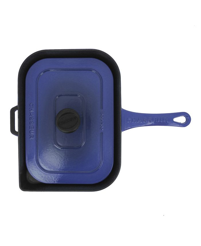 Chasseur French Enameled Cast Iron 10" Panini Press / Grill Macy's