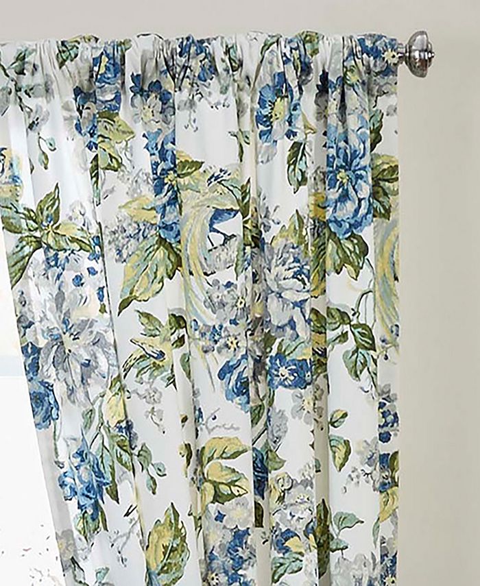 Waverly Floral Engagement Floral Window Drapery Pair Macy's