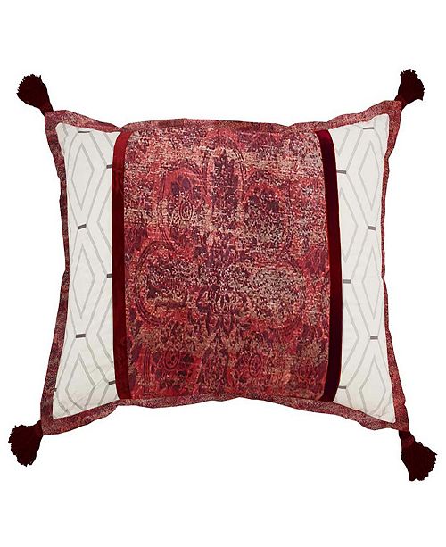 Waverly Fresco Flourish Pieced Decorative Accessory Pillow