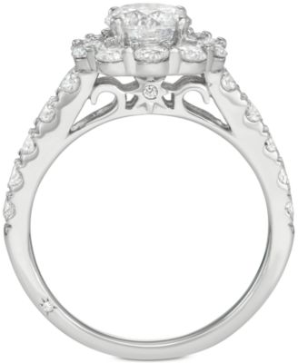 Certified Diamond Bridal Set (4 ct. t.w.) in 18k White, Yellow or Rose Gold