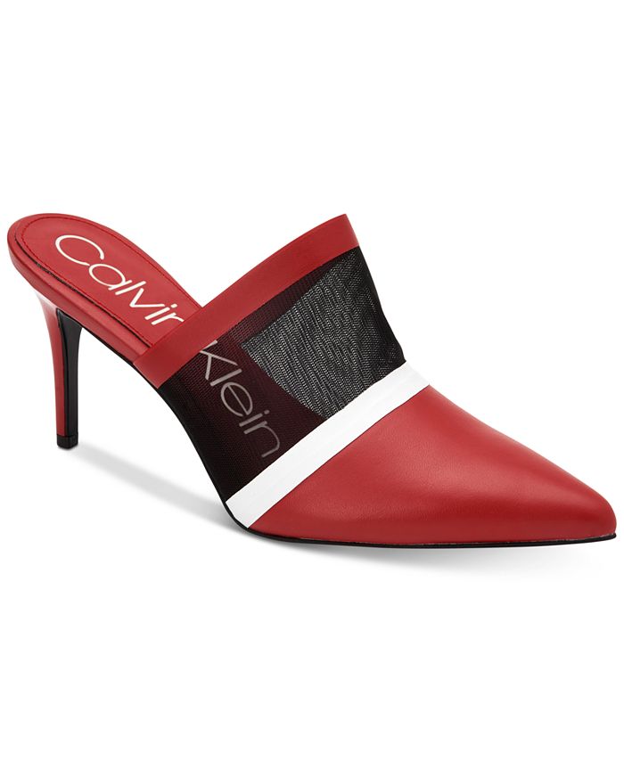 Calvin Klein Women's Garcena Mules & Reviews - Heels & Pumps - Shoes -  Macy's